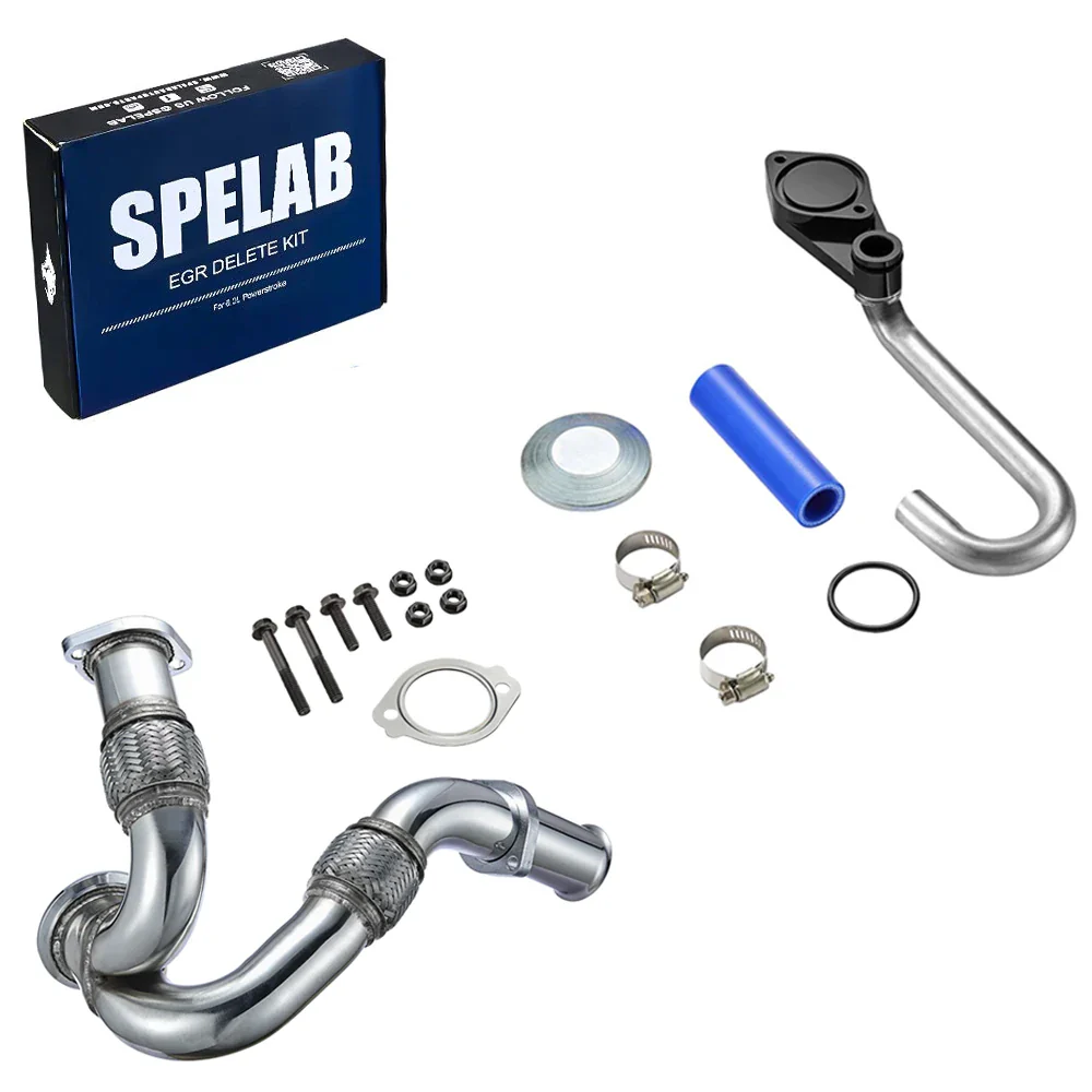 SPELAB 2003-2007 Ford 6.0L Powerstroke EGR Delete Kit - Image 10
