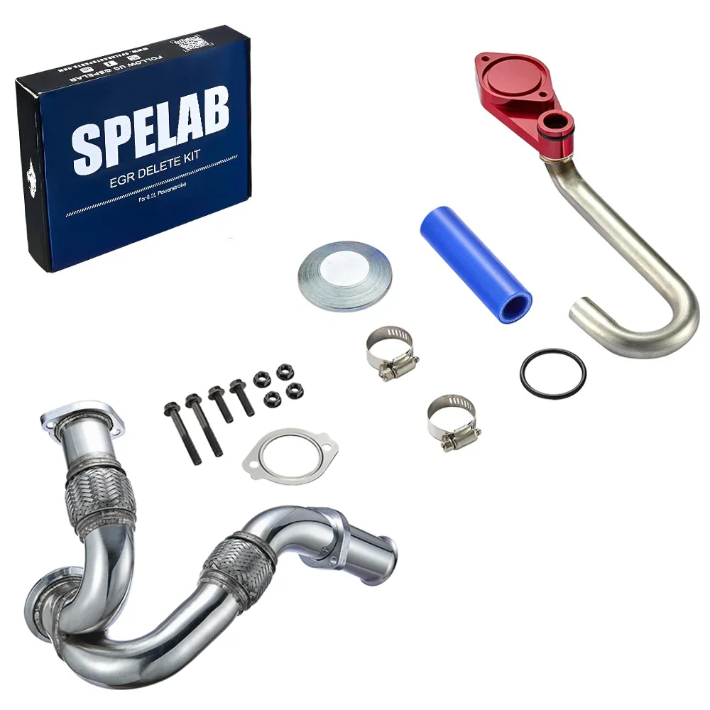 SPELAB 2003-2007 Ford 6.0L Powerstroke EGR Delete Kit - Image 11