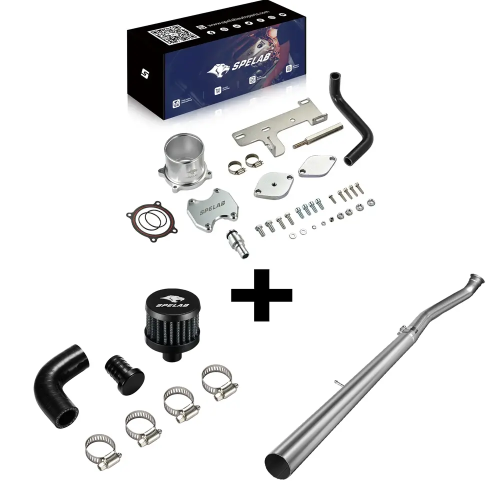 EGR Delete Kit for 2010-2014 Dodge Ram 6.7L Diesel Throttle Valve Cooler | SPELAB - Image 14