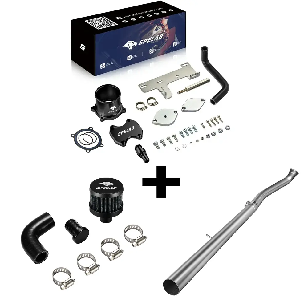 EGR Delete Kit for 2010-2014 Dodge Ram 6.7L Diesel Throttle Valve Cooler | SPELAB - Image 15
