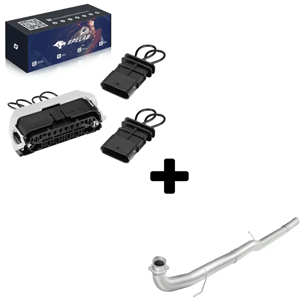 SPELAB 2017-2025 6.6L Duramax L5P EGR Valve Cooler Delete Kit - Image 21