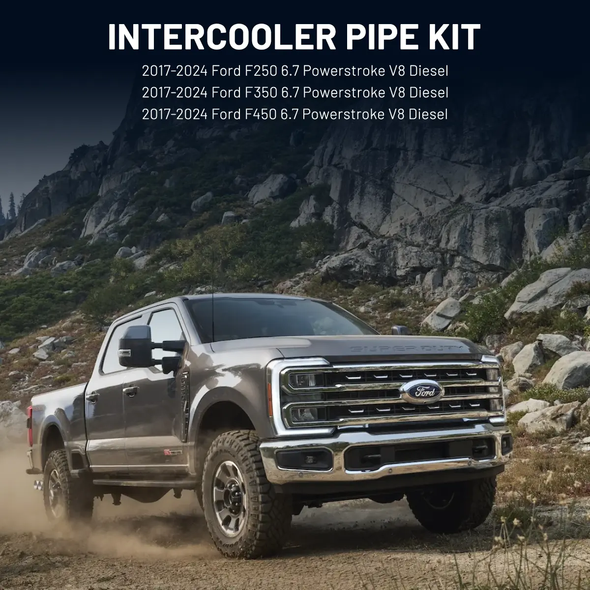 Intercooler Pipe Kit for 2017-2024 6.7 Powerstroke Ford F250 F350 F450 | SPELAB - Image 9