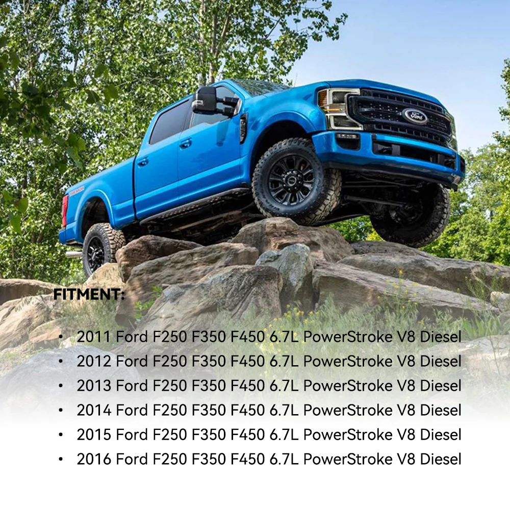 SPELAB 3.5" Hot Side Intercooler Pipe Kit For 2011-2016 6.7 Powerstroke Diesel Ford F250 F350 F450 - Image 6