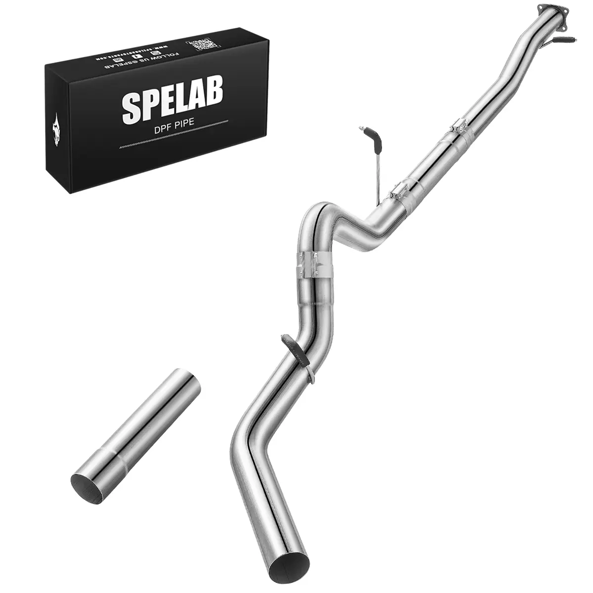 4"/5" DPF Delete Race Pipe for 2007.5-2012 Dodge Ram 2500 3500 6.7L Diesel | SPELAB - Image 12