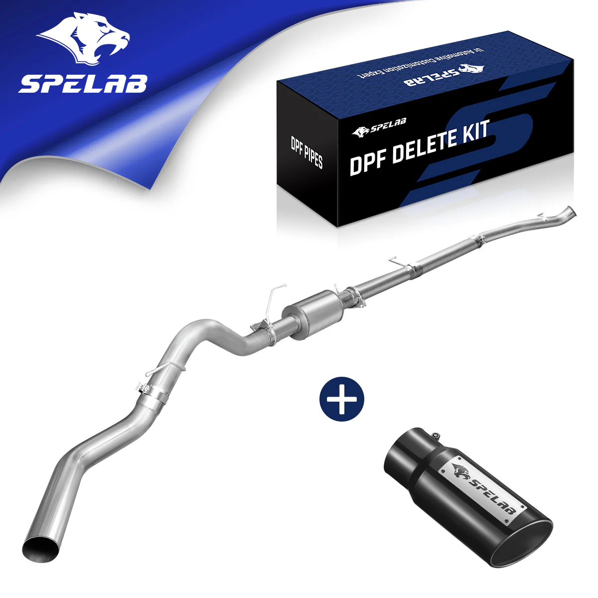 4"/5" DPF Delete Race Pipe for 2007.5-2012 Dodge Ram 2500 3500 6.7L Diesel | SPELAB - Image 13