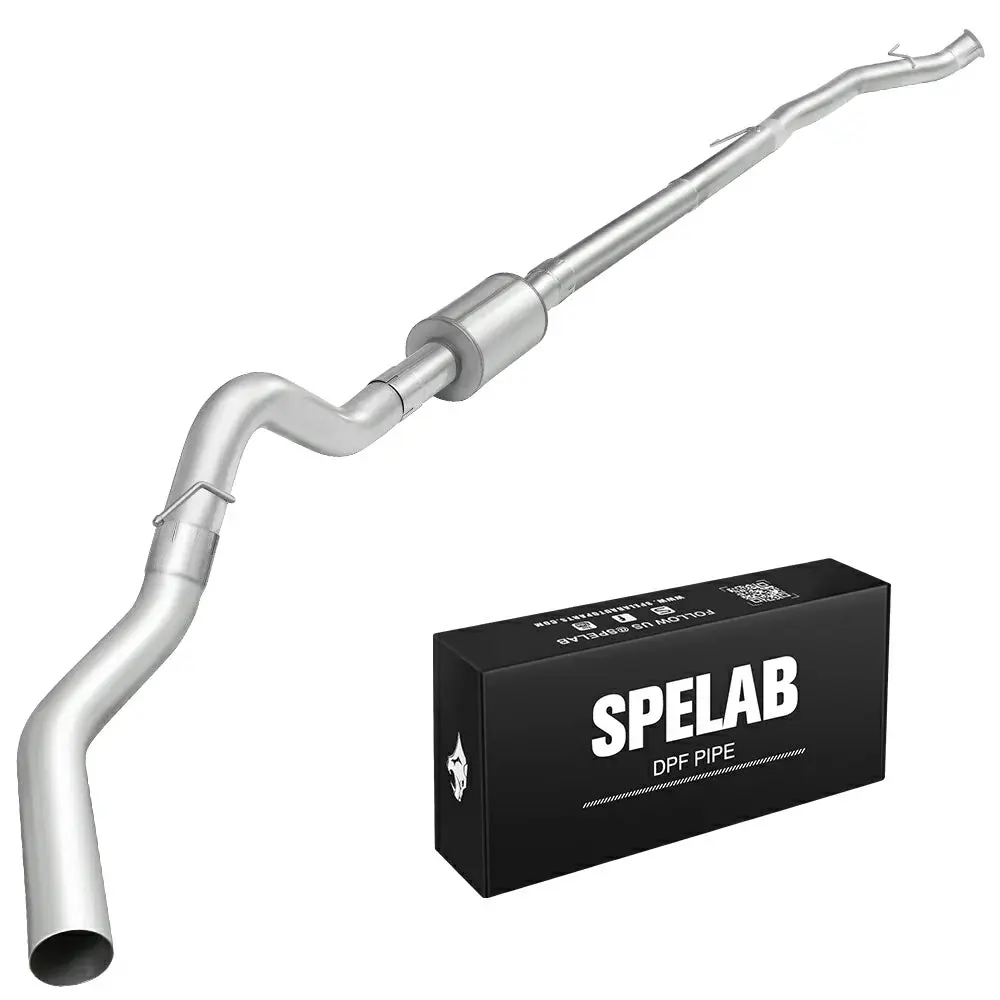 4"/5" DPF Delete Race Pipe for 2007.5-2012 Dodge Ram 2500 3500 6.7L Diesel | SPELAB - Image 3