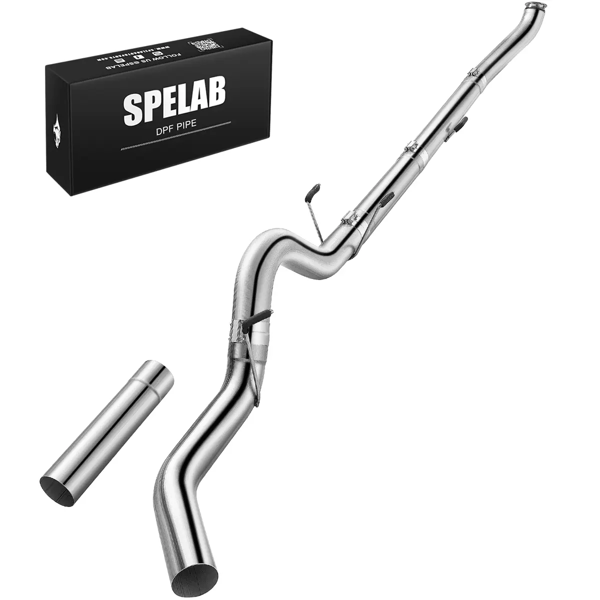 4"/5" DPF Delete Race Pipe for 2007.5-2012 Dodge Ram 2500 3500 6.7L Diesel | SPELAB - Image 6