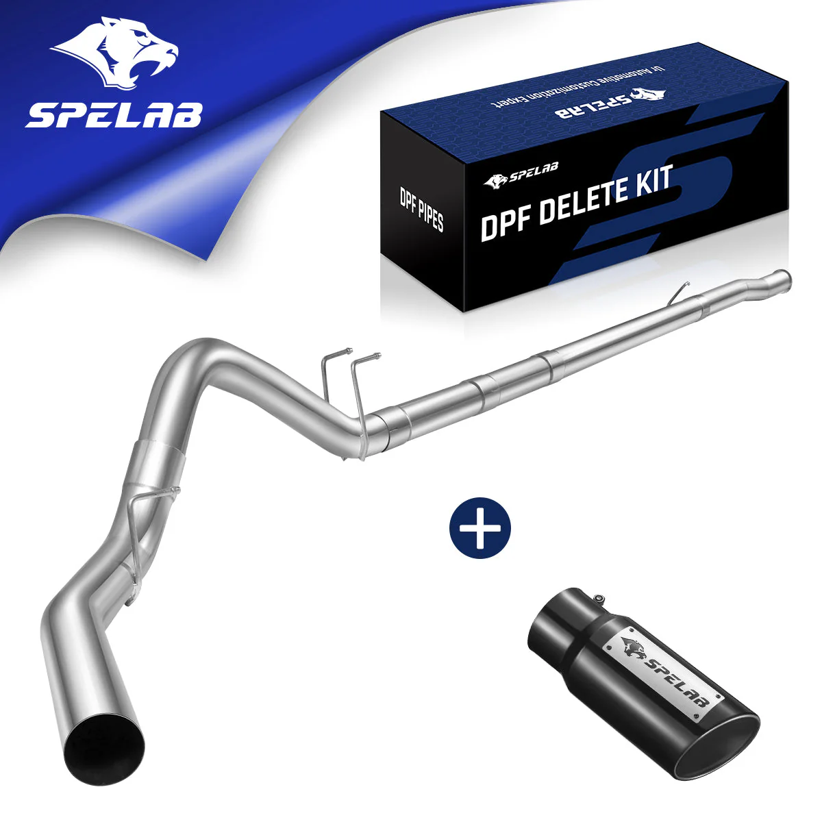 4"/5" Downpipe-Back 2011-2024 Ford 6.7 Powerstroke F250 F350 F450| SPELAB - Image 6