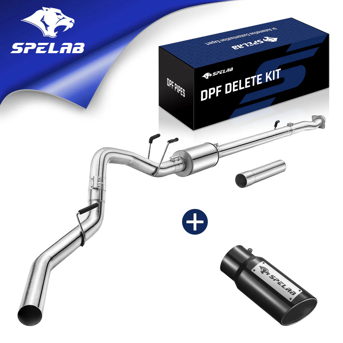 4"/5" Downpipe-Back 2011-2024 Ford 6.7 Powerstroke F250 F350 F450| SPELAB - Image 7