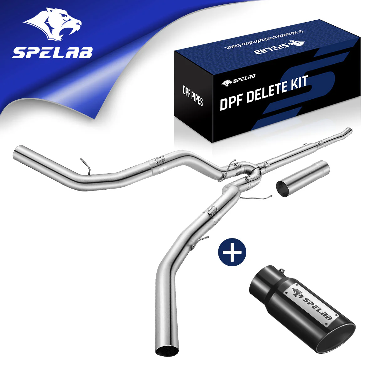 4"/5" Downpipe-Back 2011-2024 Ford 6.7 Powerstroke F250 F350 F450| SPELAB - Image 8