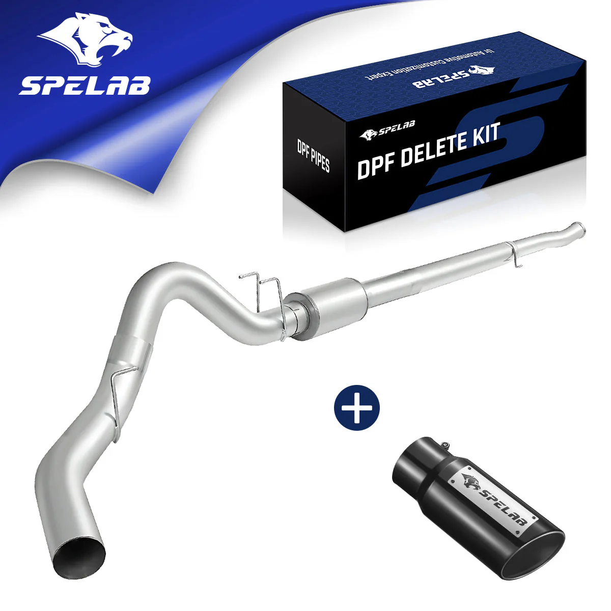 4"/5" Downpipe-Back 2011-2024 Ford 6.7 Powerstroke F250 F350 F450| SPELAB - Image 9