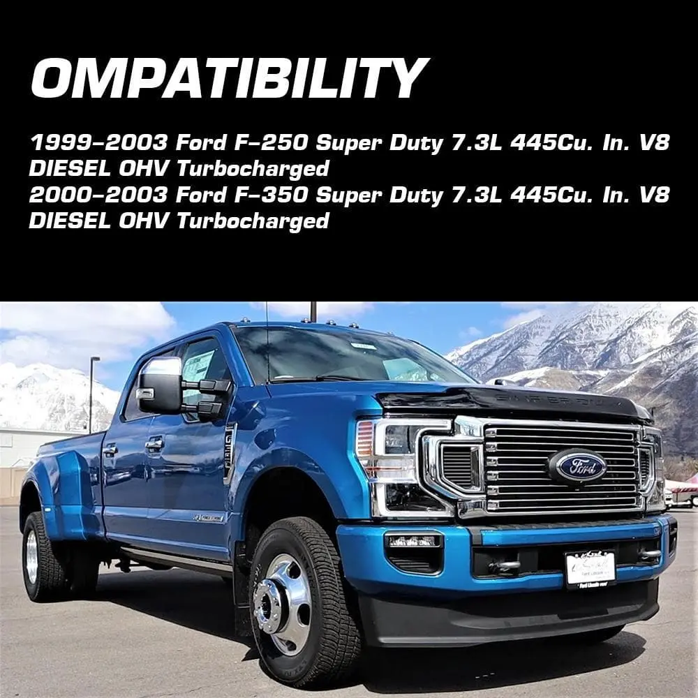 SPELAB Cold Air Intake Kit For 1999-2003 Ford 7.3 Powerstroke Diesel F-250 F-350 - Image 8