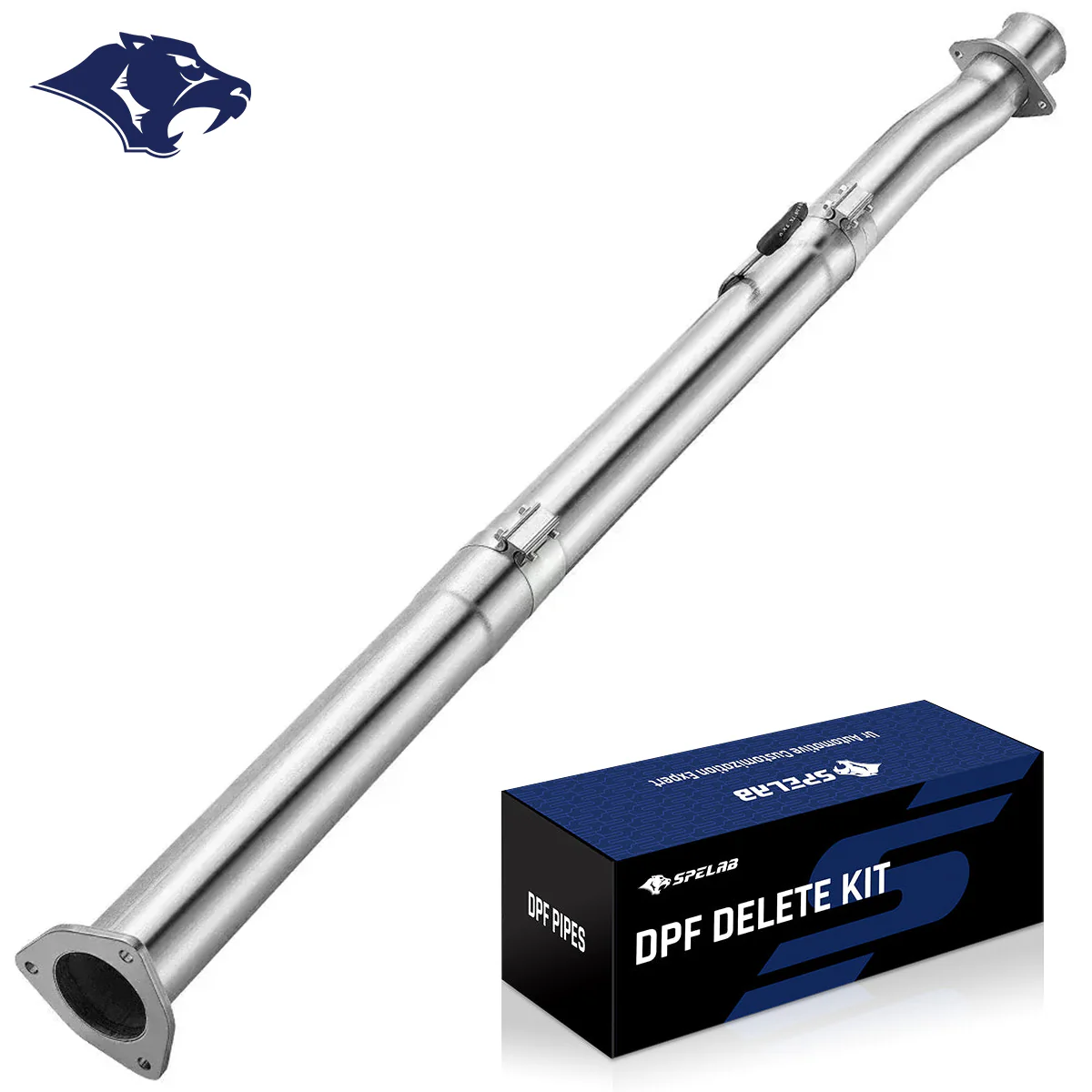 4‘’/5‘’ DPF Delete Race Pipe Exhaust for 2011-2024 Ford 6.7 Powerstroke F250 F350 F450 - Image 10