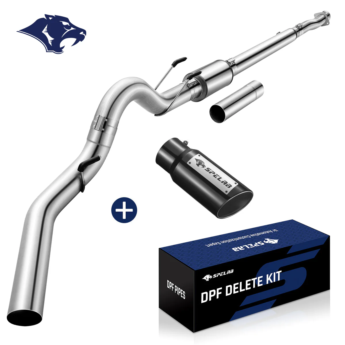 4‘’/5‘’ DPF Delete Race Pipe Exhaust for 2011-2024 Ford 6.7 Powerstroke F250 F350 F450 - Image 15