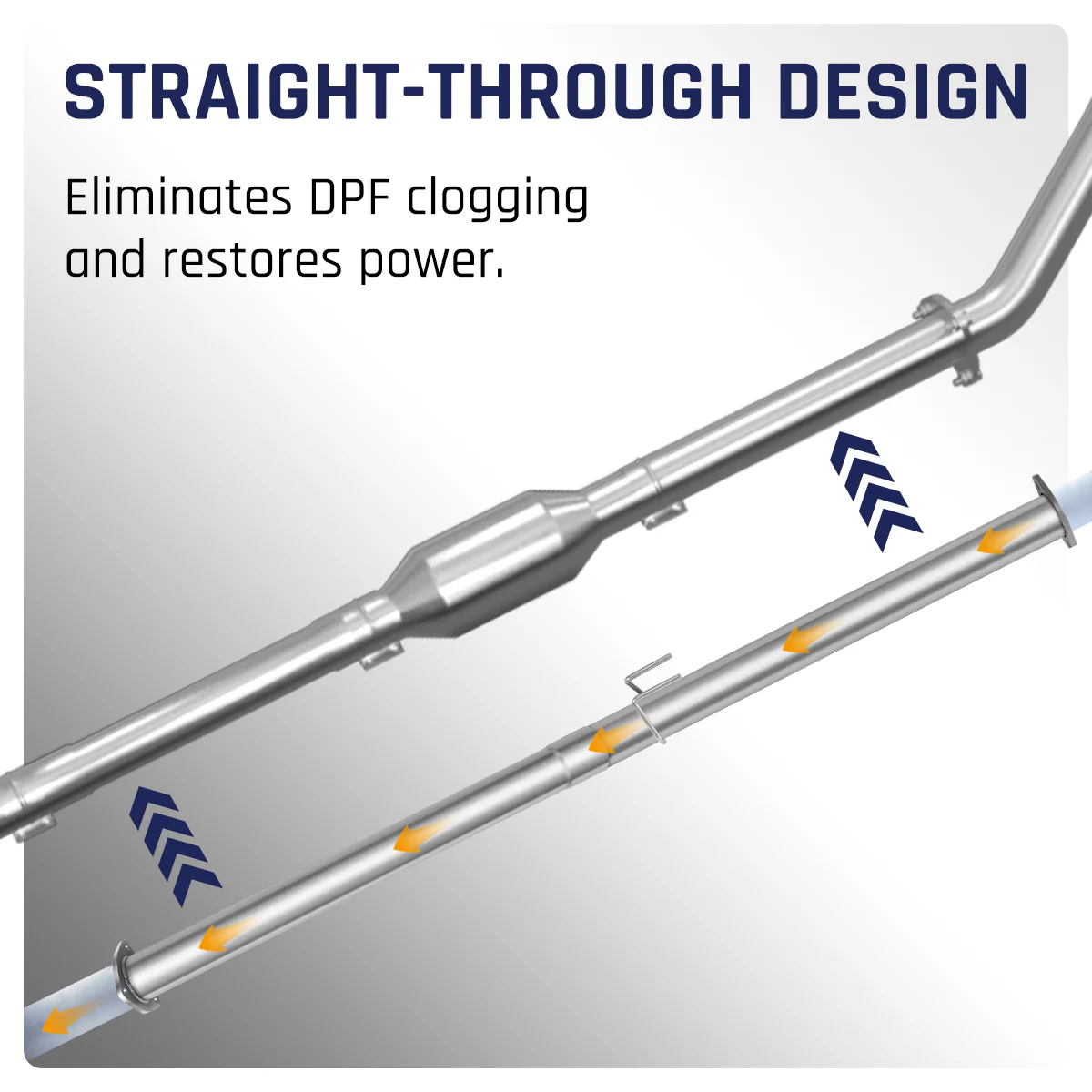 4‘’/5‘’ DPF Delete Race Pipe Exhaust for 2011-2024 Ford 6.7 Powerstroke F250 F350 F450 - Image 6