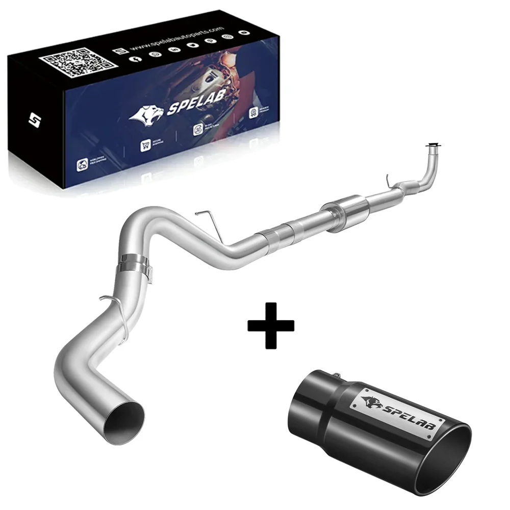 4"/5" 2017-2025 L5P 6.6 Duramax DPF Delete Race Pipe Chevy GMC 2500HD 3500HD | SPELAB - Image 22