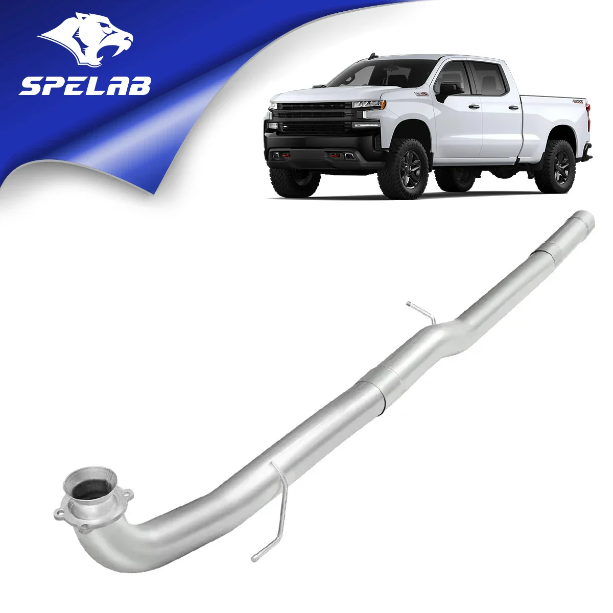 4"/5" 2017-2025 L5P 6.6 Duramax DPF Delete Race Pipe Chevy GMC 2500HD 3500HD | SPELAB - Image 24