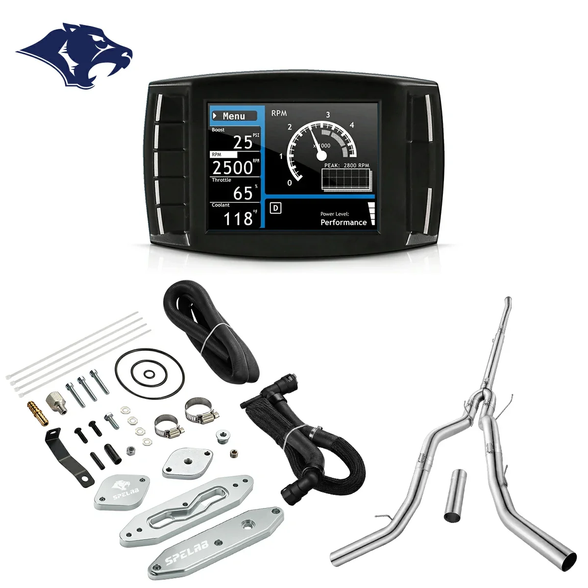 SPELAB DPF/DEF/EGR/CCV Delete 2011-2019 6.7L Powerstroke All-in-One Kit - Image 55