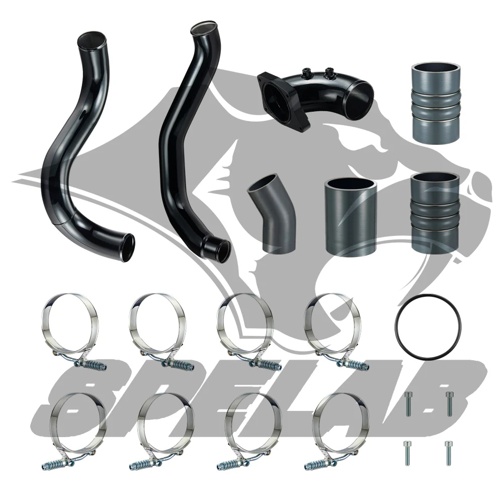 SPELAB Intercooler Pipe Kit For 2003-2007 6.0 Powerstroke Diesel Ford F250 F350 F450 F550 - Image 4