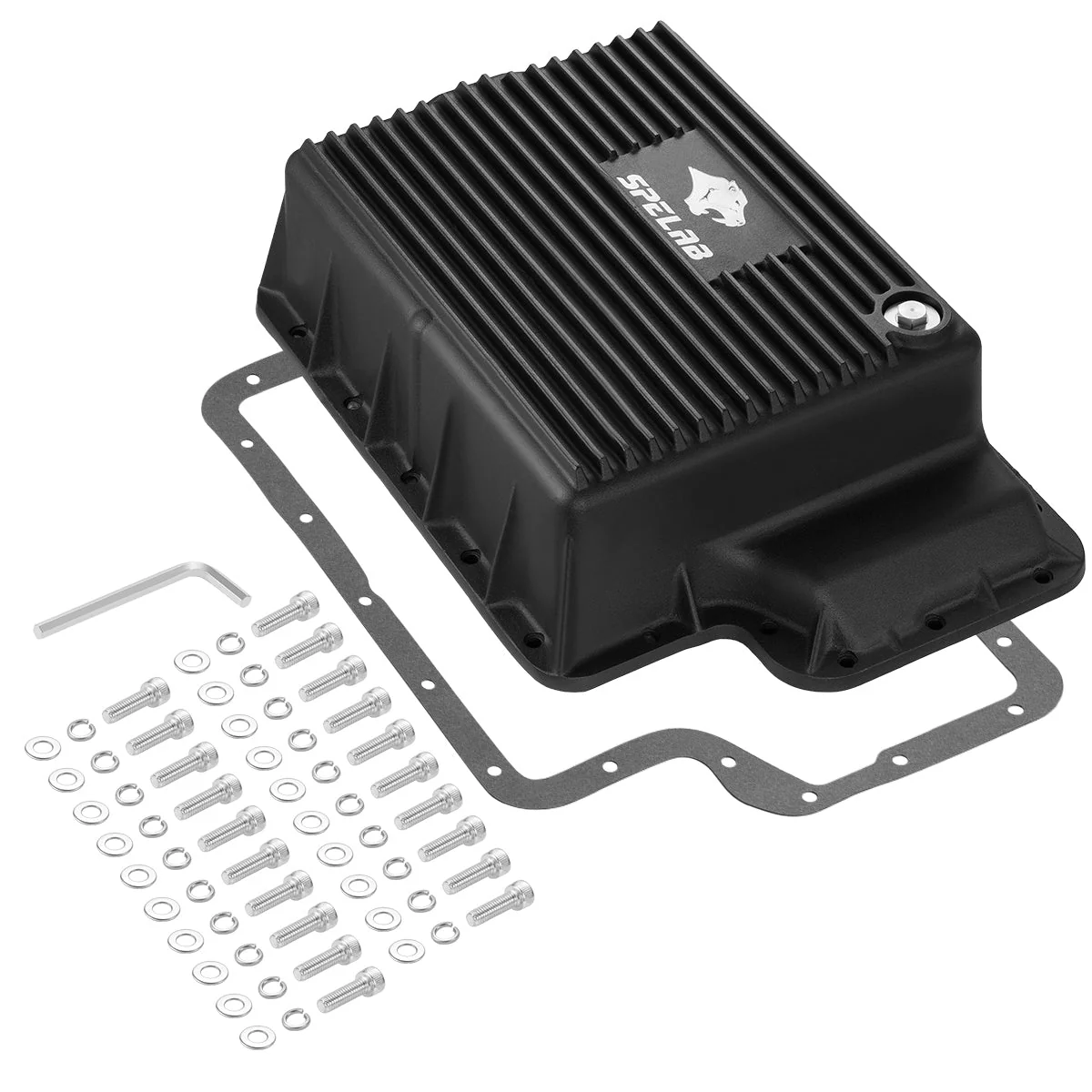 5R110 Transmission Pan for 2003-2010 Ford F250 F350 F450 6.0L / 6.4L Powerstroke Super Duty | SPELAB - Image 9