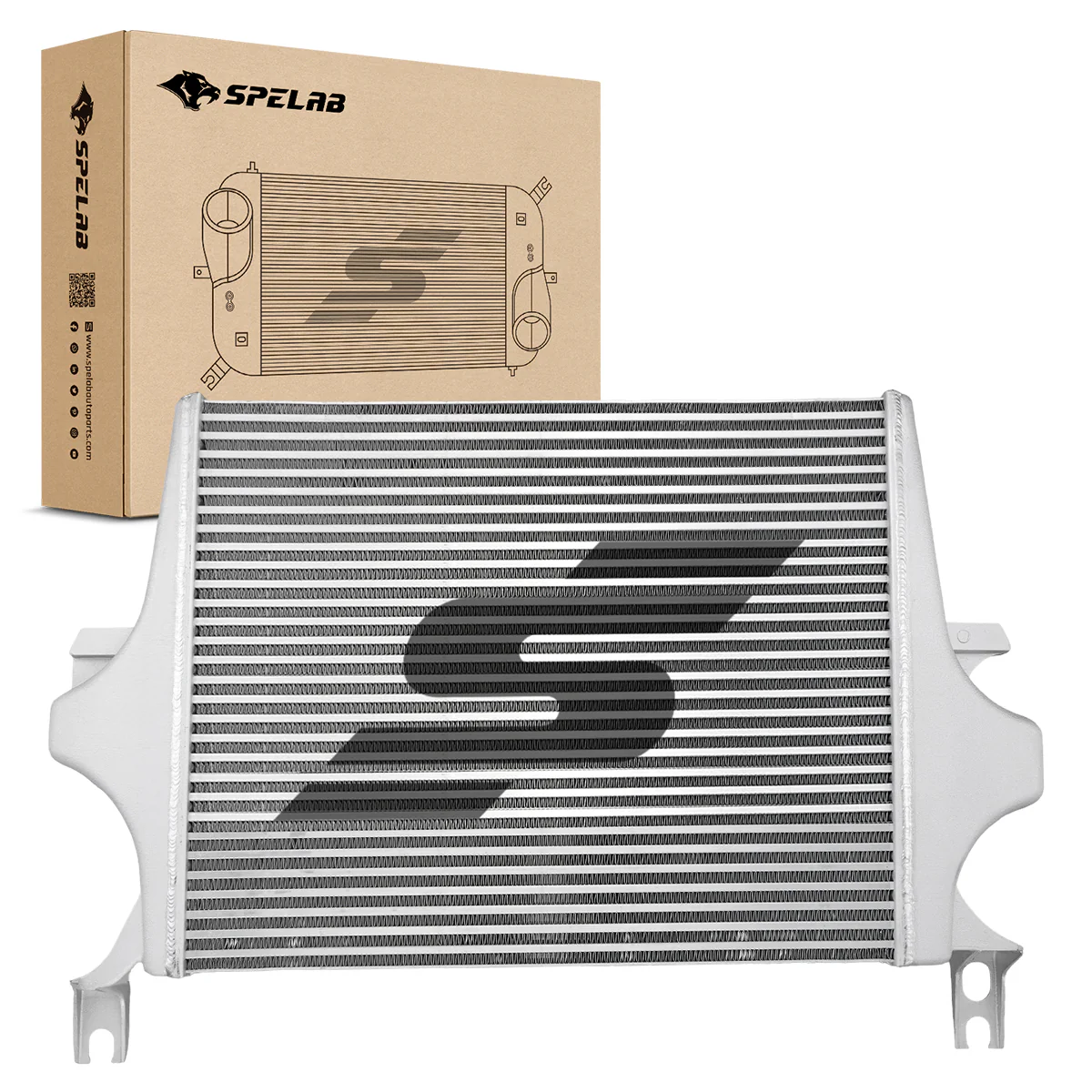 Upgrade All-Aluminum Tube-Fin Intercooler for 2003-2007 Ford 6.0L Powerstroke F250 F350 F450 F550 | SPELAB - Image 5