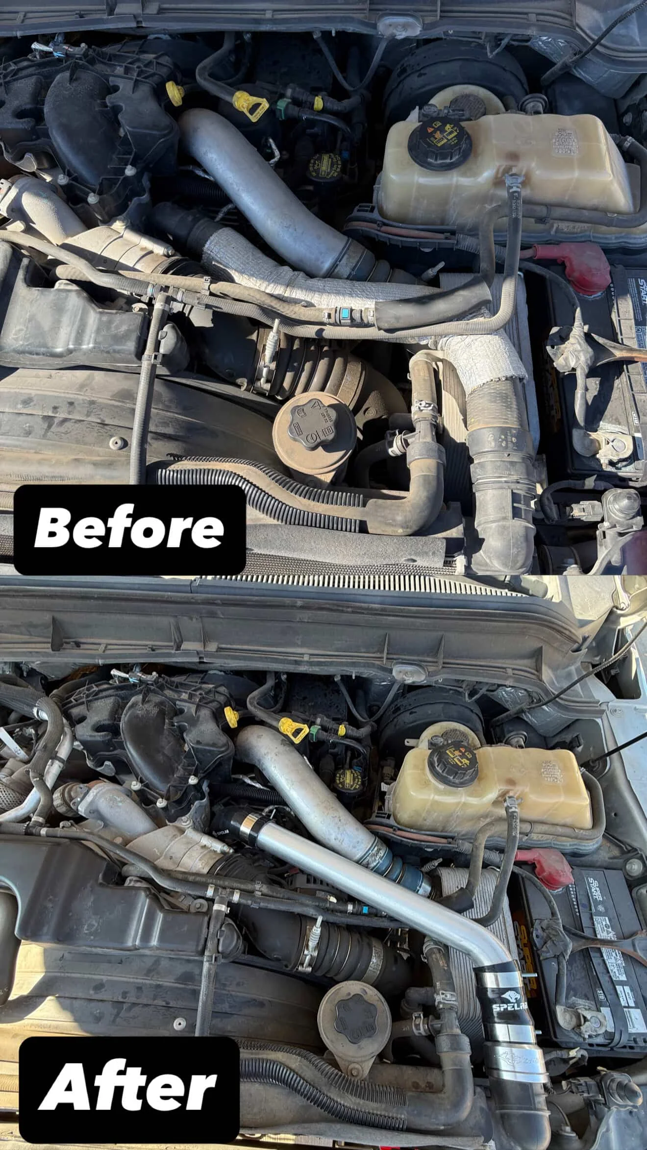 Upper Coolant Tube for 2011+ 6.7L Powerstrokes Coolant Pipe | SPELAB - Image 4